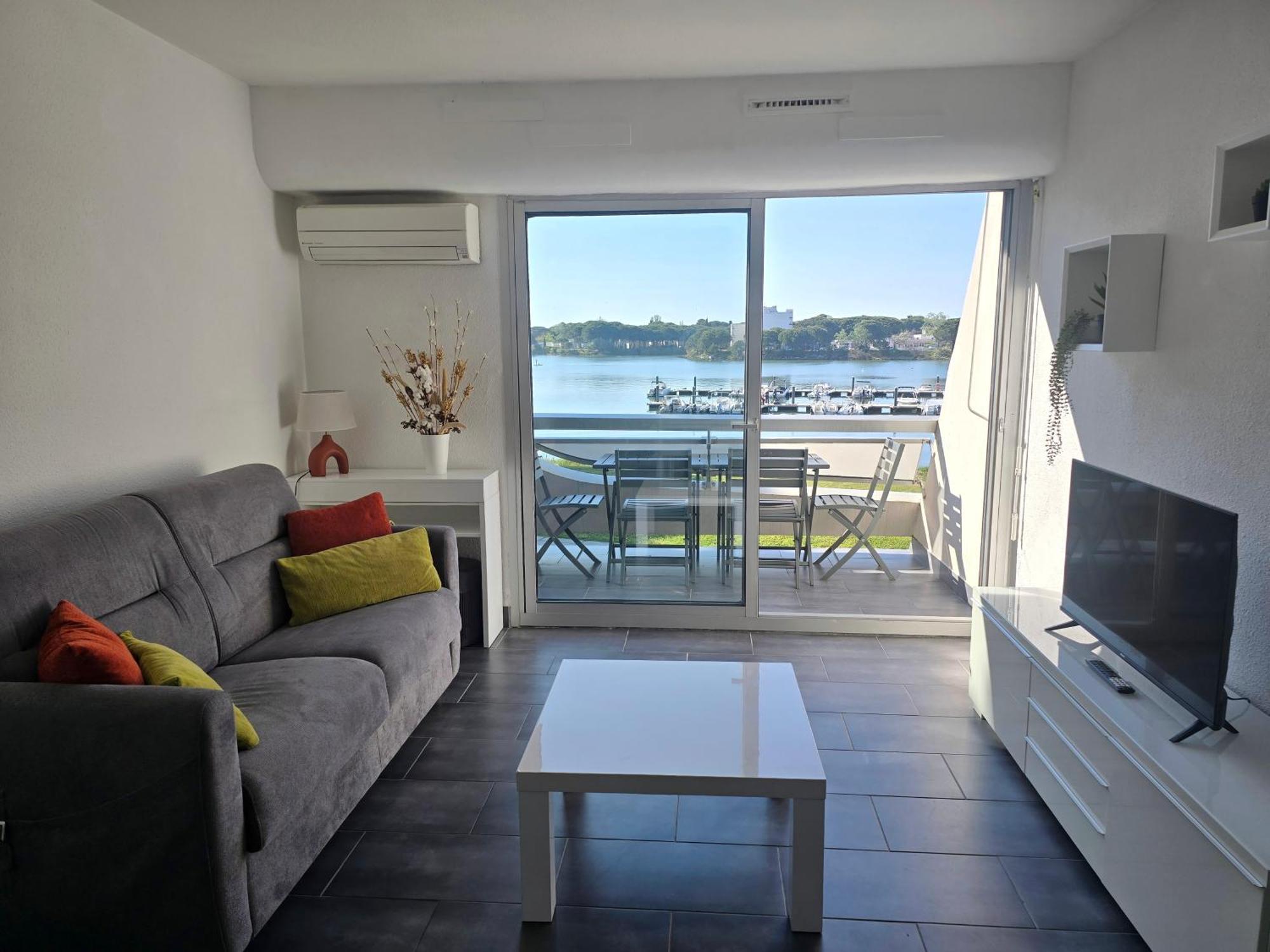 L'Olympe Vue Lac Parking Clim Wifi - Rossiconciergerie - Linge Inclus La Grande Motte Extérieur photo
